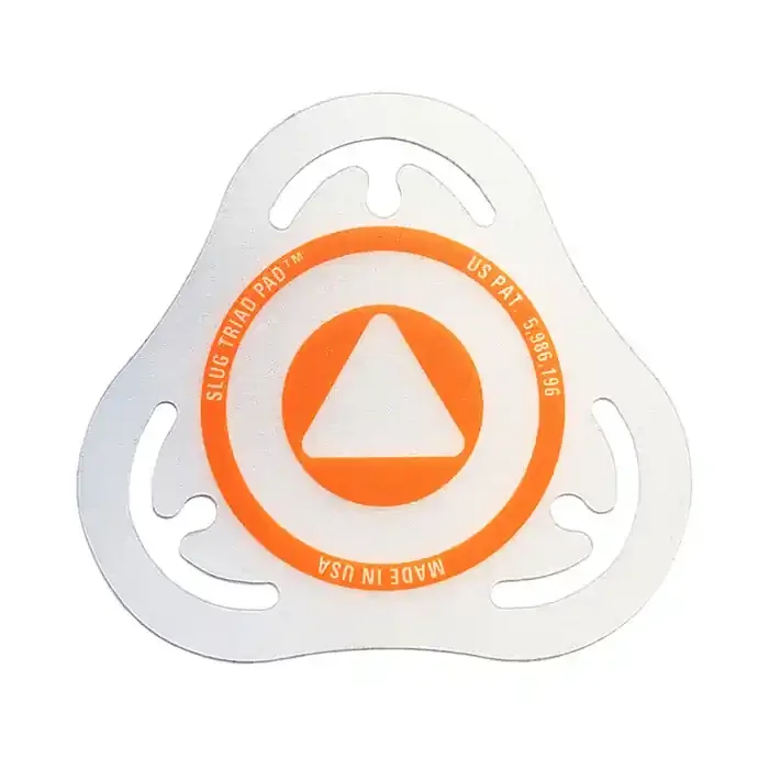 Slug Triad Pad Batter Badge – Orange