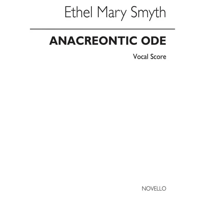 Smyth, Ethel – Anacreontic Ode