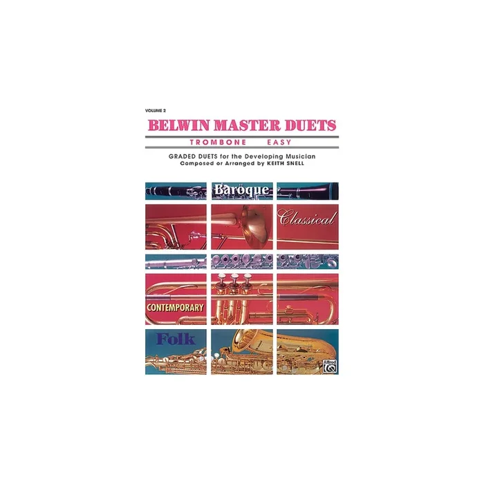 Snell, Keith – Belwin Master Duets (Trombone), Easy Volume 2