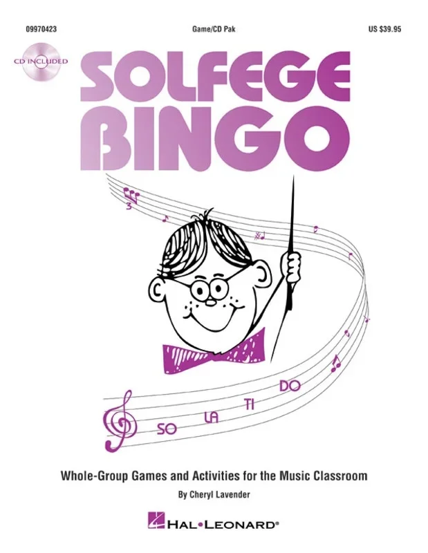 Solfege Bingo Game/CD (Softcover Book/CD)