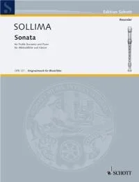 Sollima : Sonata: Treble Recorder