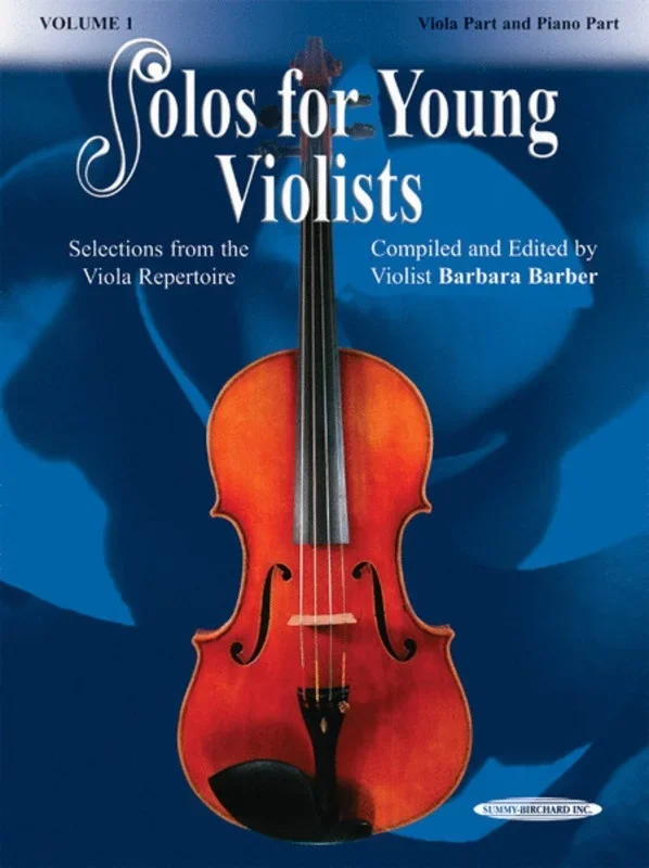 Solos For Young Violists Volume 1 Viola Piano Book
