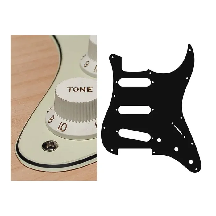 Sonik SSS 3-Ply Mint Green Pickguard
