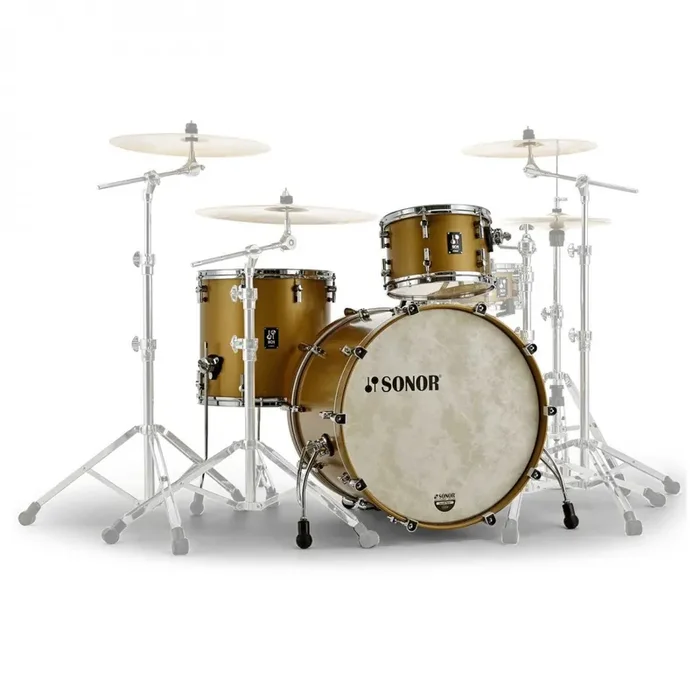 Sonor SQ1 22‘‘ 3pc Shell Pack – Gold Metallic