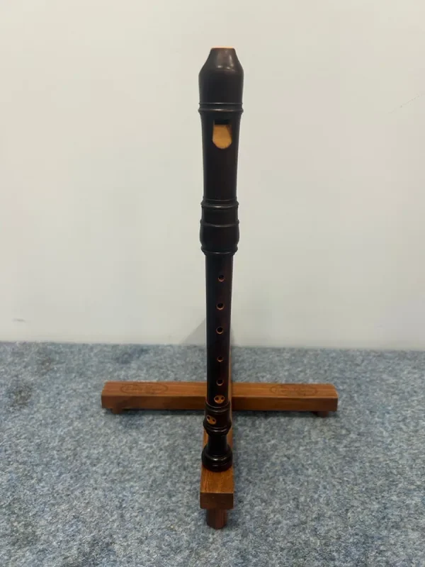 Soprano Recorder (a415) after Wyne in Stained Boxwood by Blezinger (Reconditioned)
