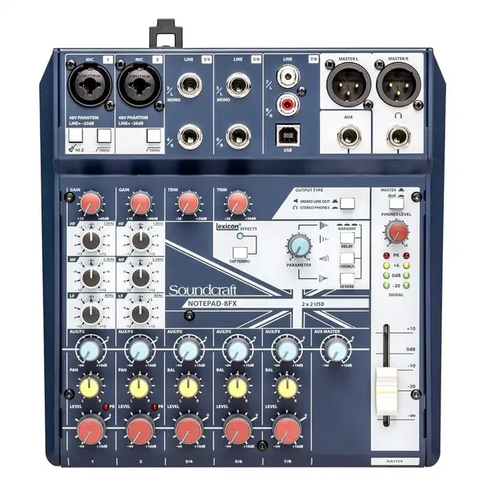 Soundcraft Notepad – 8FX