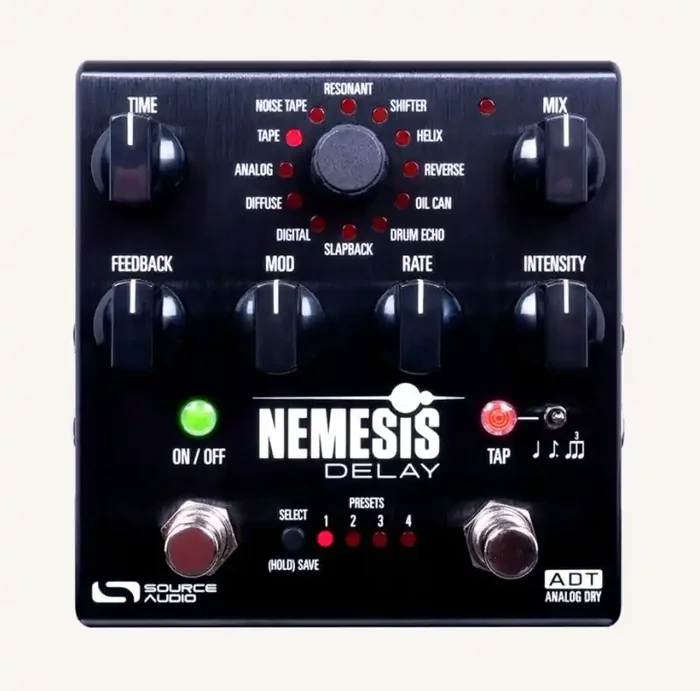 Source Audio Nemesis Delay ADT Pedal Advanced Digital Delay with Enhanced Features