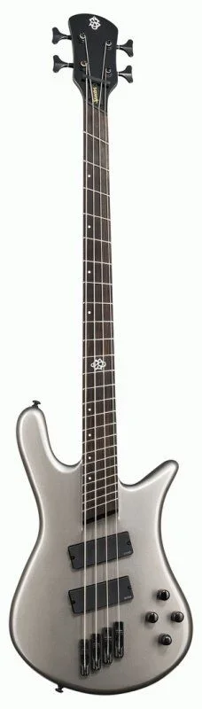 Spector NS Dimension 4 Multi-Scale Bass – Grey Metallic with EMG Pickups