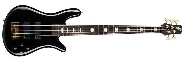 Spector NS Icon Bolt-on 5 Black Gloss 5-String Electric Bass Guitar