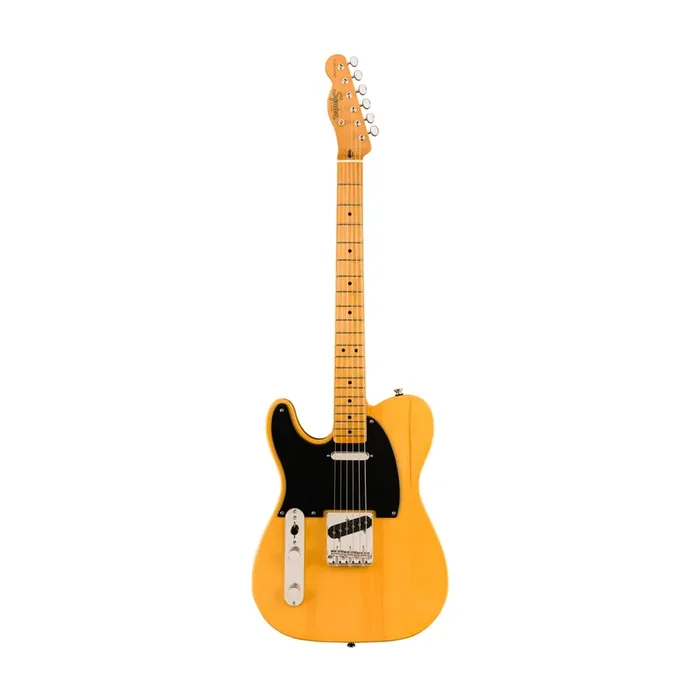 Squier Classic Vibe 50s Telecaster Left-Handed Electric Guitar, Maple FB, Butterscotch Blonde