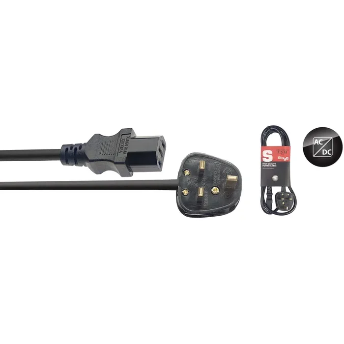 Stagg 1.5m IEC power cable