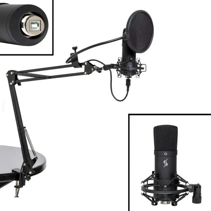 Stagg – Cardioid USB Microphone Set