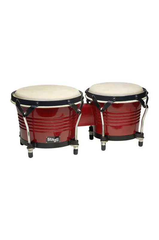 Stagg Cherry Wooden Bongos
