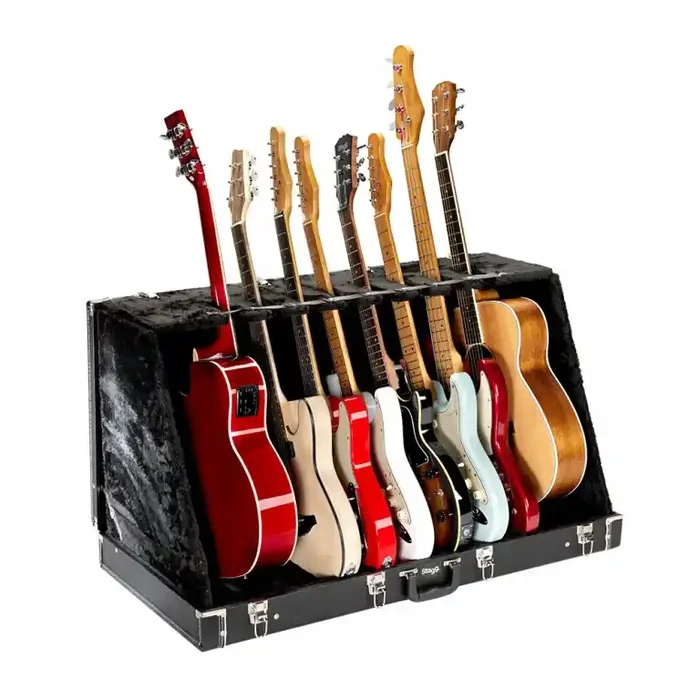 Stagg Guitar Stand Case – 8 Electric/6 Acoustic