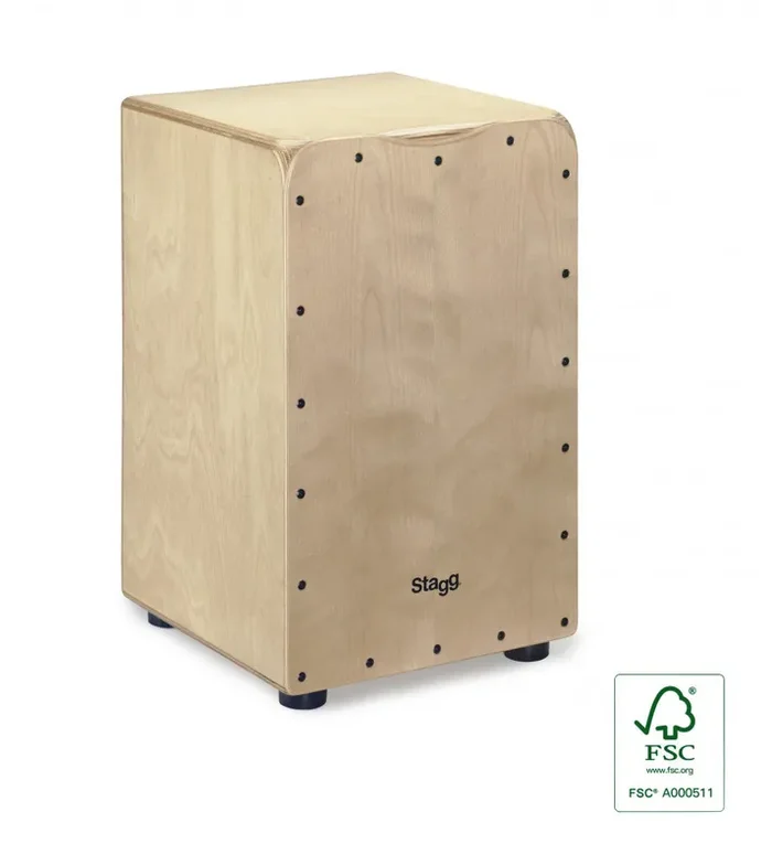 Stagg Natural Front Cajon Drum