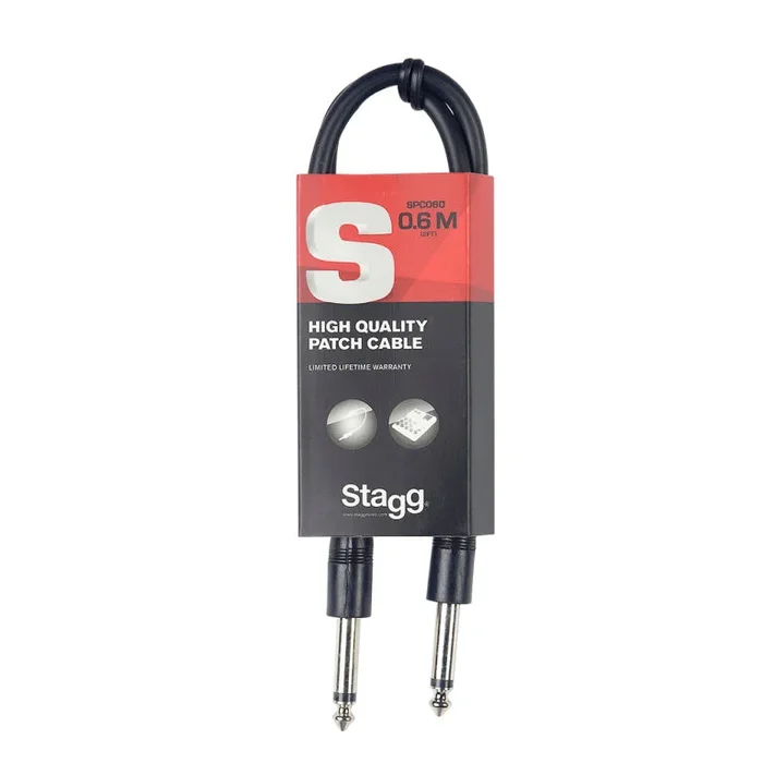 Stagg SPC060 60CM/2FT-PATCHCABLE PLUG-PLUG
