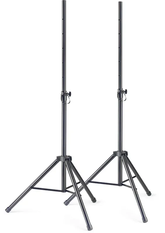 Stagg Speaker Stand Set – Pair + Carry Bag