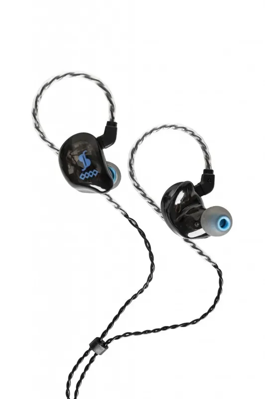 Stagg SPM-435-BK 4 Driver In Ear Monitors / Earphones – Black