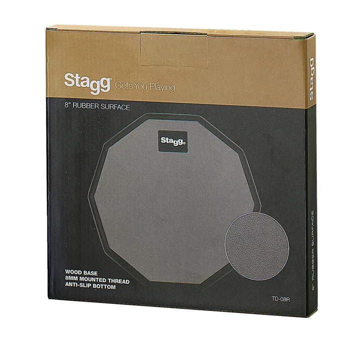Stagg TD-08R 8 ” desktop practice pad