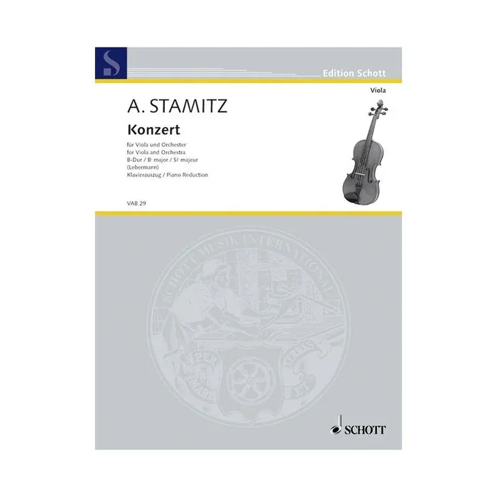 Stamitz, Anton – Concerto Bb Major