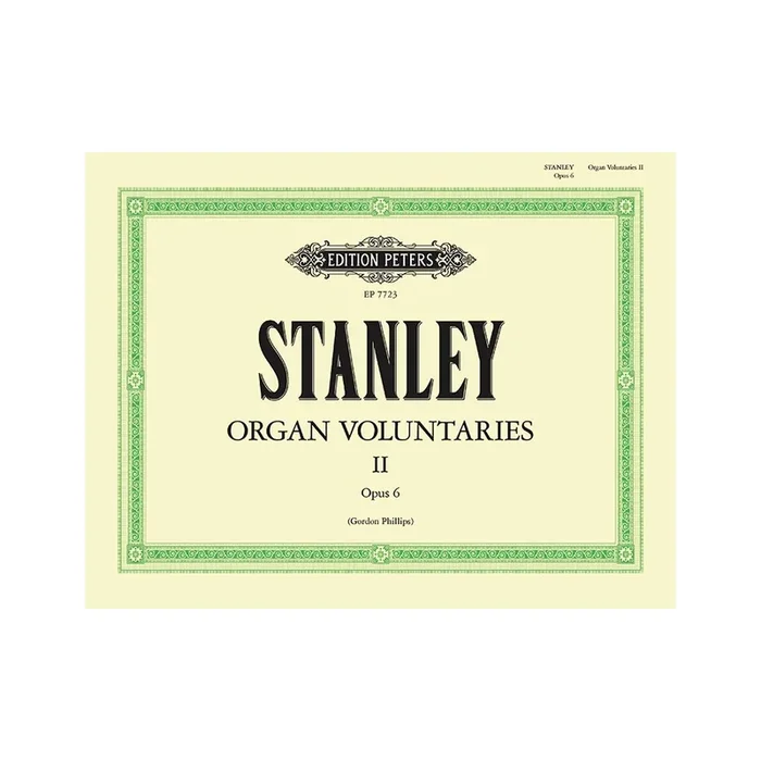 Stanley, John – 10 Voluntaries Op.6