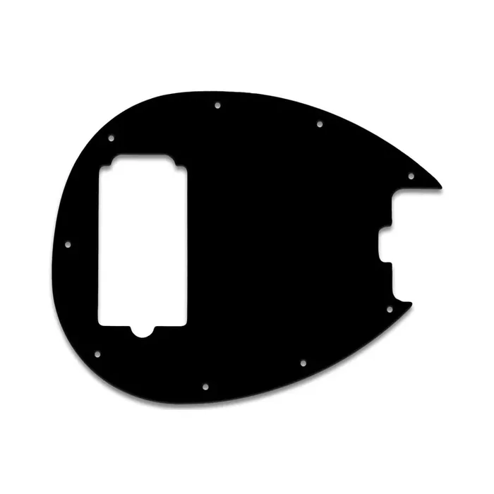 Sterling By Musicman SB14 (2010) – Solid Shiny Black .090″ / 2.29mm thick, with bevelled edge