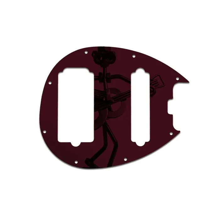 Sterling HS 5 String Bass – Red Mirror