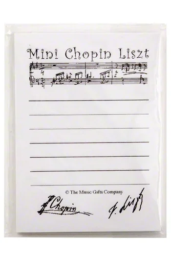 Sticky Notes: Mini Chopin Liszt