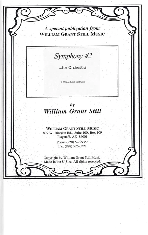 Still: Symphony No. 2 in G Minor