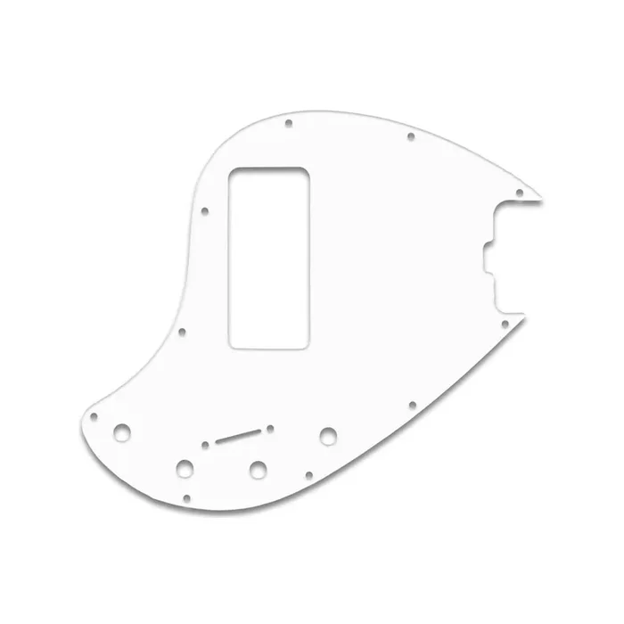 Stingray Bass 5 String – Solid Shiny White .090″ / 2.29mm thick, with bevelled edge