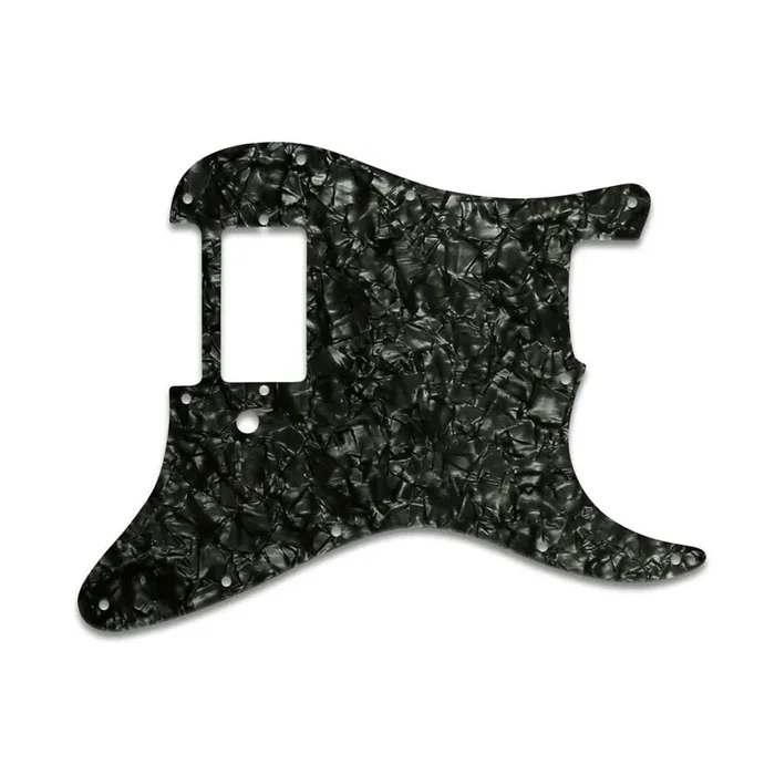 Strat 1 Humbucker Only – Black Pearl/White/Black 3 Ply