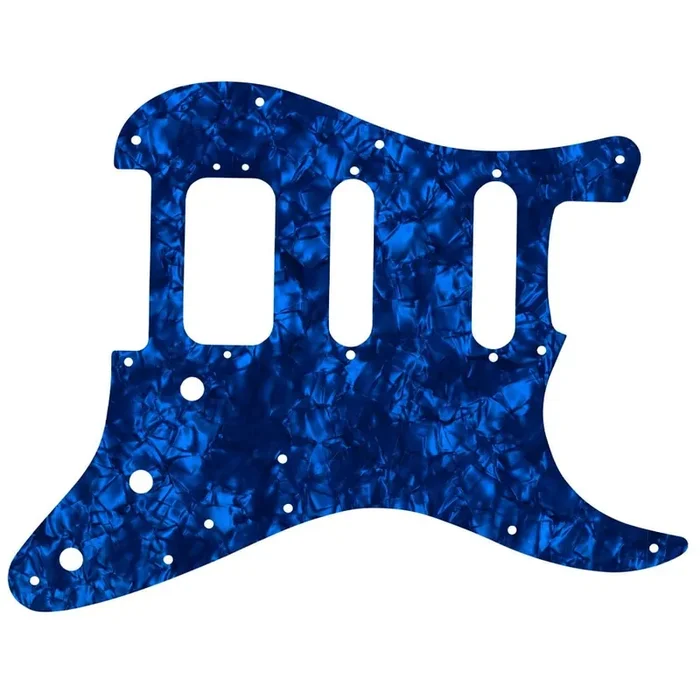 Strat American Deluxe – Dark Blue Pearl Black/White/Black Lamination