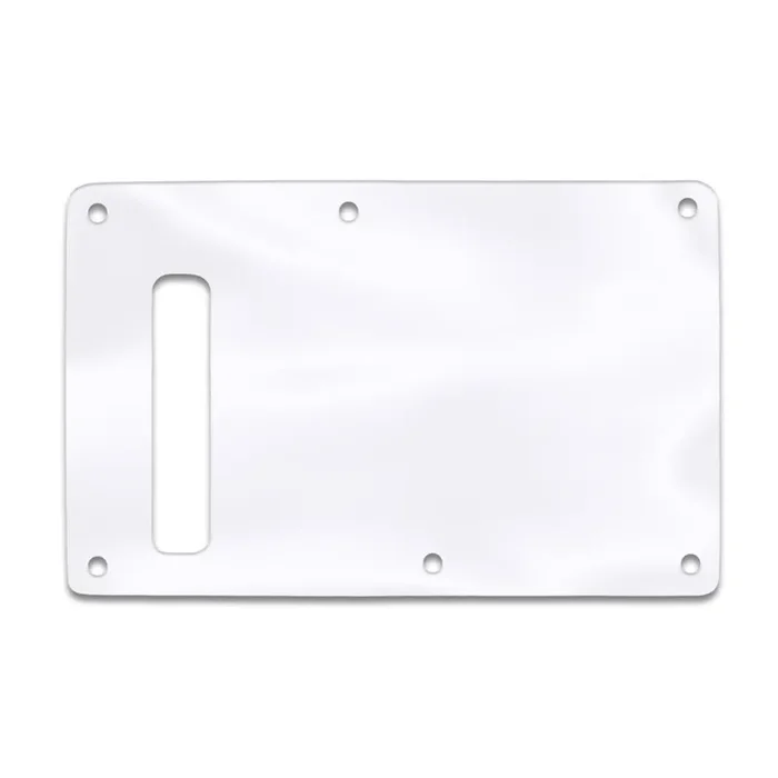 Strat Backplate – Clear Acrylic (.125)