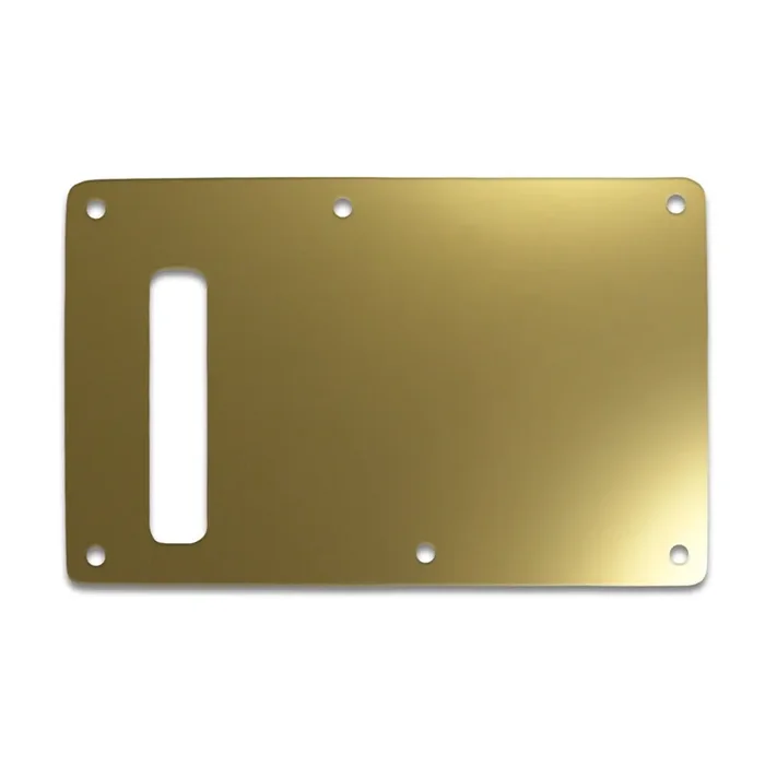 Strat Backplate – Gold Mirror