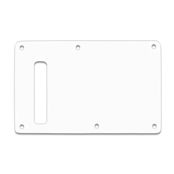 Strat Backplate – White .090