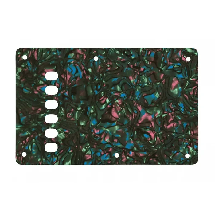Strat Backplate Vintage – Black Abalone