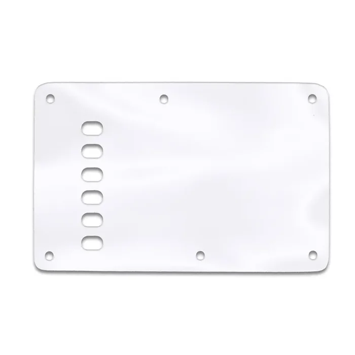 Strat Backplate Vintage – Clear Acrylic (.125)