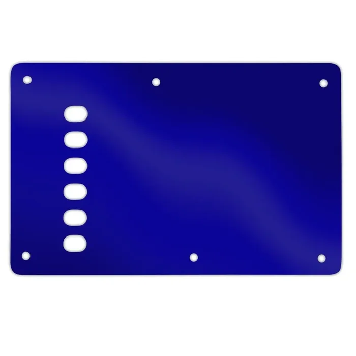 Strat Backplate Vintage – Dark Blue Mirror