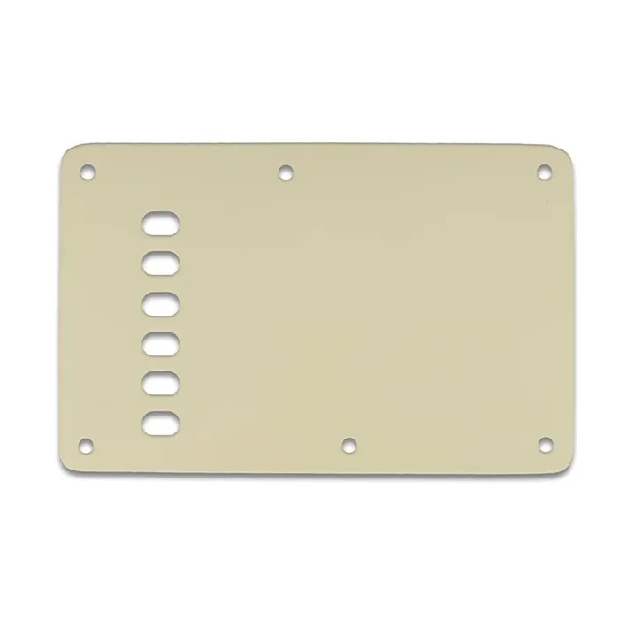 Strat Backplate Vintage – Parchment 3 Ply