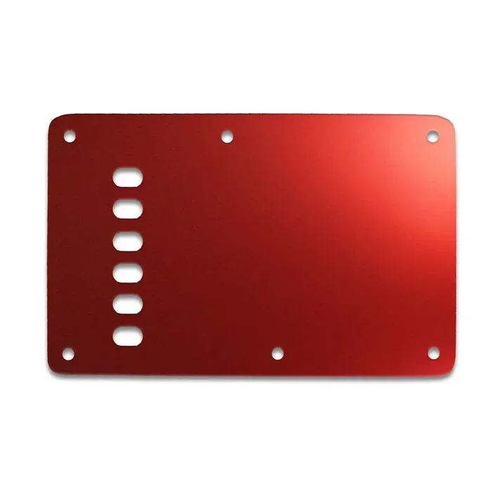 Strat Backplate Vintage – Red Mirror