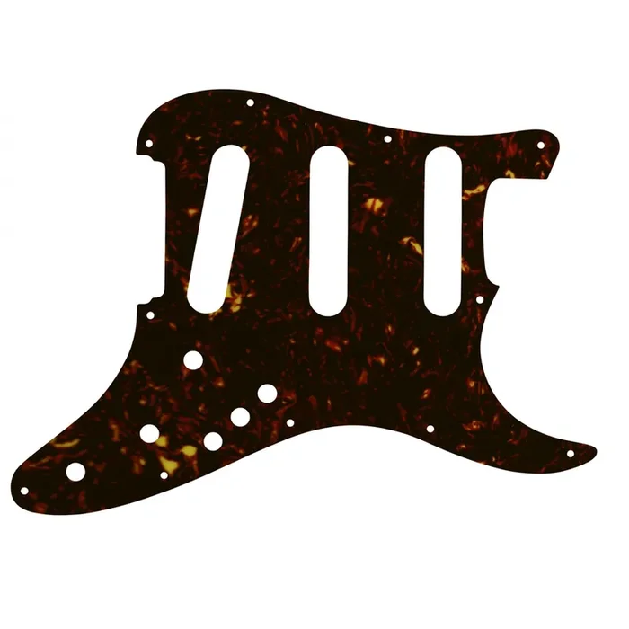 Strat Elite – Dark Brown Celluloid Tortoiseshell W/B/W Lamination