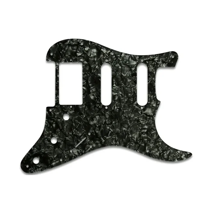 Strat Humbucker Single Single – Black Pearl/White/Black 3 Ply