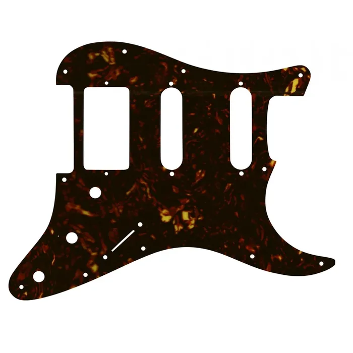 Strat Humbucker Single Single – Dark Brown Celluloid Tortoiseshell White/Black/White 4 ply Lamination