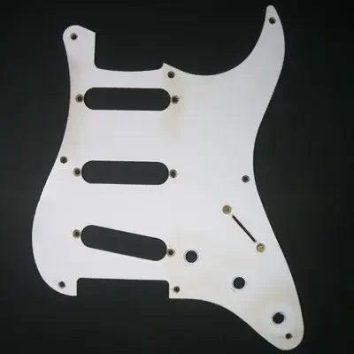 Strat Pickguard with artificial relic, modelled on a 1954 Strat pickguard