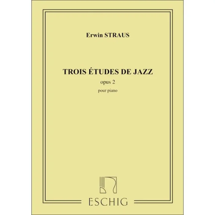 Straus – Etude De Jazz Piano