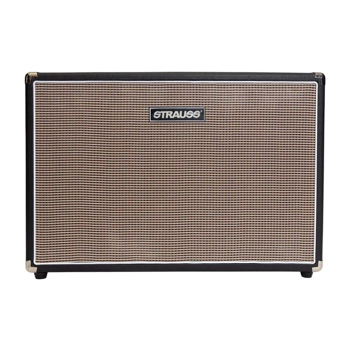 Strauss 2×12 100 Watt Open Back Speaker Cabinet (Black)