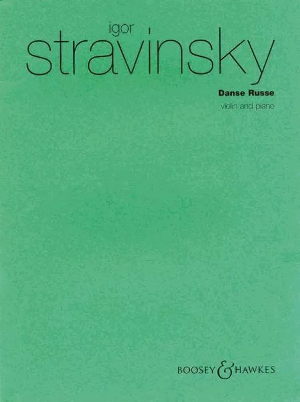 Stravinsky – Danse Russe From Petrouchka Violin/Piano (Softcover Book)