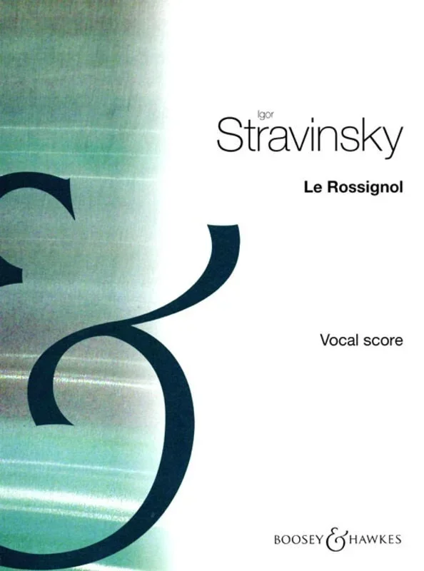 Stravinsky – Le Rossignol Vocal Score (Softcover Book)