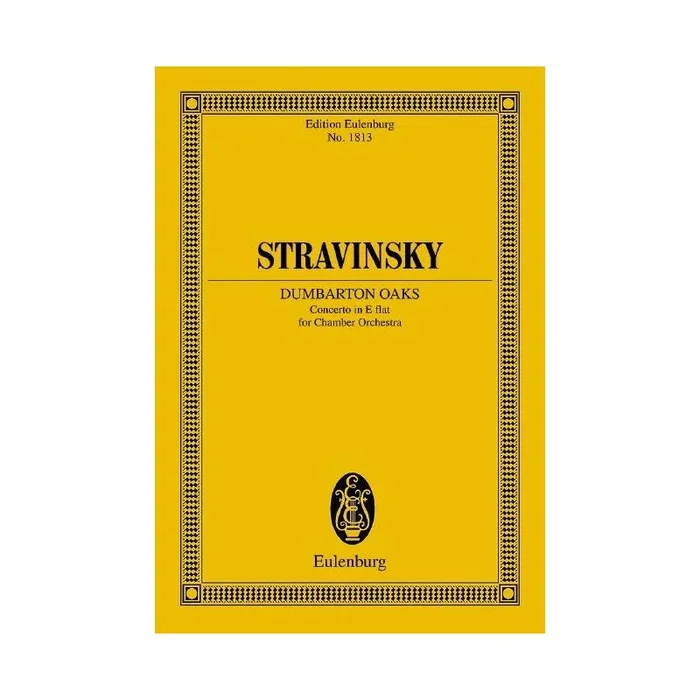 Stravinsky, Igor – Concerto in E flat “Dumbarton Oaks”
