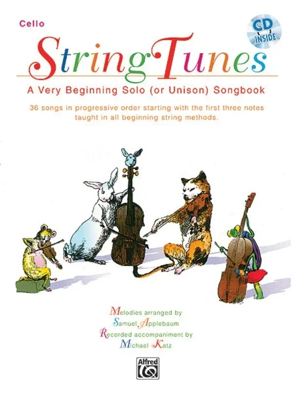 String Tunes Vc Book/CD Arr Applebaum Book